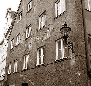 Monument Augsburg zwerchgasse vorher